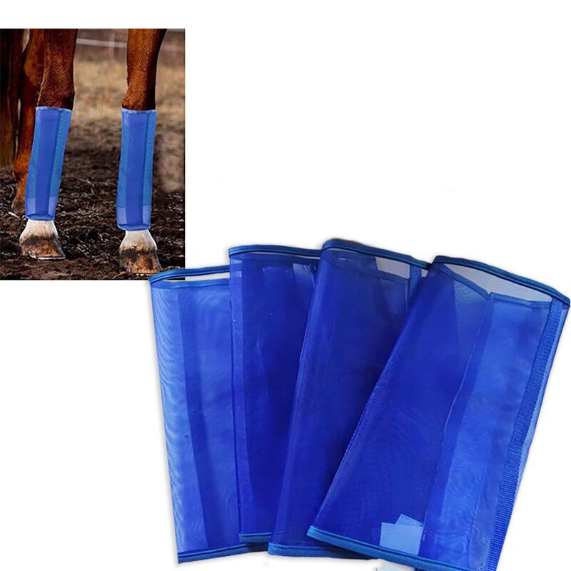 跨境新款亚马逊马腿保护套马腿马脚保护套蚊防马术用品批发罩