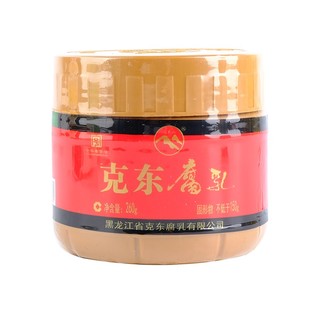 克东正宗豆腐乳东北特产红方腐乳260g*1罐腐乳红方塑坛大块腐乳