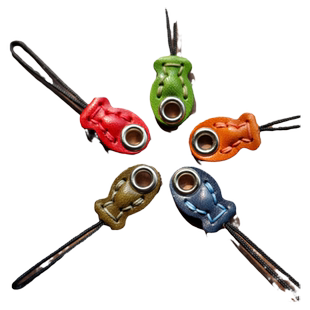 蠢小鱼手工头层牛皮相机包挂绳扣相机背带微单单反数码配件通用可挂脖单肩斜挎理光富士徕卡编织肩带文艺实用