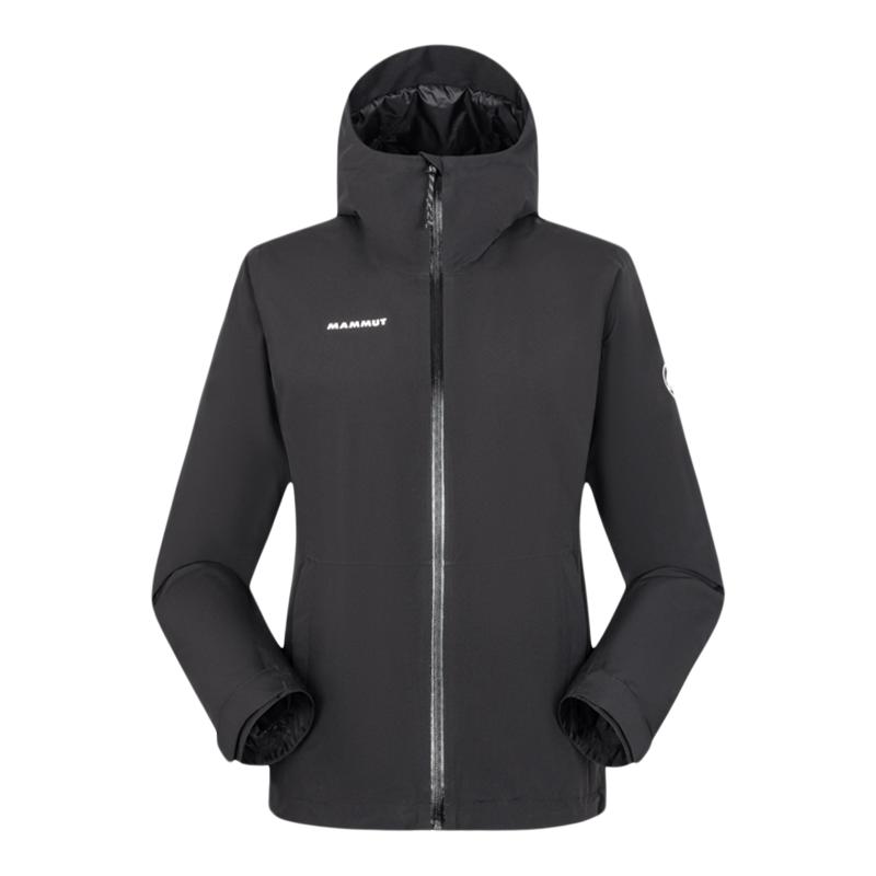 MAMMUT猛犸象Linard女士户外徒步登山保暖连帽硬壳保暖棉服外套