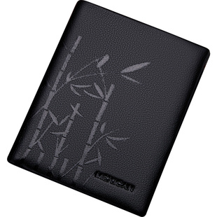 稻草人男士钱包真牛皮2025新款正品皮夹高档卡包送老公送男友礼物