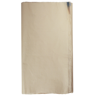 问心堂手工蝉翼毛边纸精品毛边纸竹浆宣纸书法作品纸皮纸蔡侯纸麻纸地方纸初学者练习纸小楷中楷行书草书作品