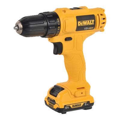 得伟锂电钻家用充电式调速手枪钻