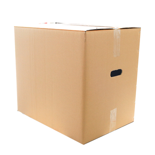 海裕包装搬家纸箱五层带手扣大收纳箱纸壳箱子正方形物流打包纸箱