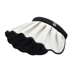 如山儿童贝壳帽黑胶防晒帽男女童宝宝帽子防紫外线遮阳户外空顶帽