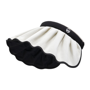 如山防晒帽女款防紫外线空顶遮阳帽百搭遮脸发箍太阳帽子贝壳帽