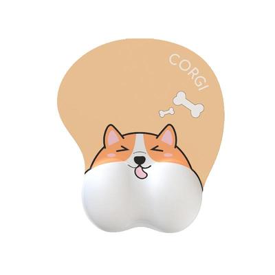 鼠标垫防腱鞘护腕炎硅胶超大可爱