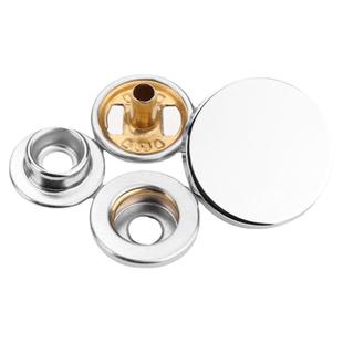 金属四合扣羽绒服子母扣暗扣按压式扣子衣服按扣免缝钉扣纽扣855