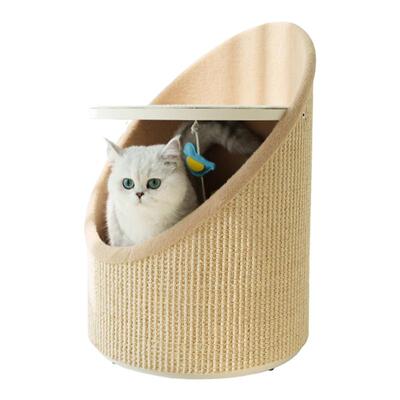 CatS树墩墩 剑麻抓筒猫窝 剑麻猫爬架猫抓柱 胆小喜静老猫推荐