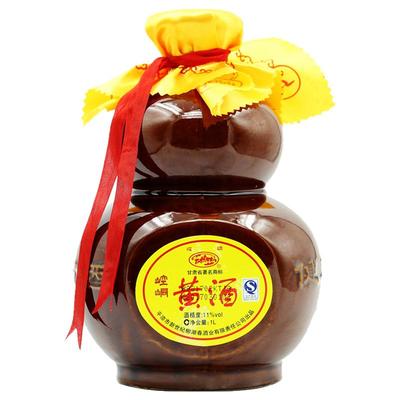 甘肃名酒崆峒黄酒传统半甜型坛装