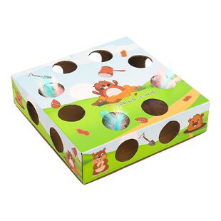 打地鼠猫玩具小猫自嗨解闷消耗体力智能自动逗猫棒猫电动猫咪玩具