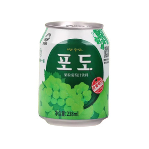 九日葡萄果肉果汁饮料箱装10罐