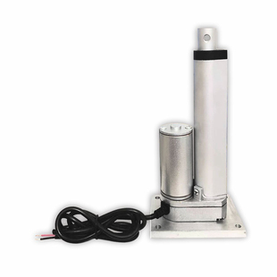 平底座电动推杆280mm/s升降桌垃圾箱24V直流伸缩升降器液压气动杆