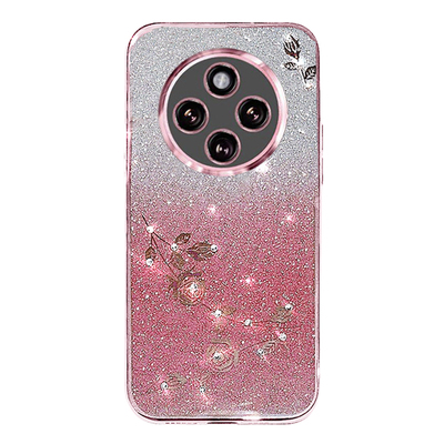 适用渐变闪钻红米14C手机壳女