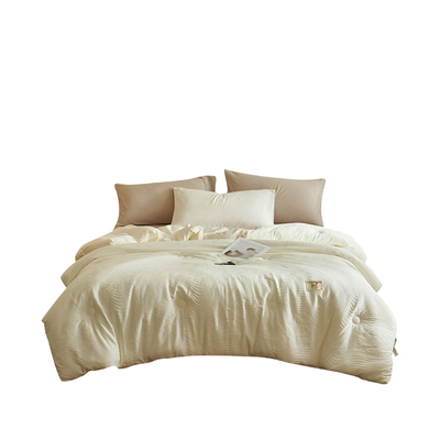 澳洲进口羊毛被子被芯加厚保暖冬被单双人羊绒被春秋被褥四季通用