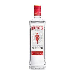 【自营】Beefeater/必富达伦敦金酒蒸馏酒700ml英国原瓶进口洋酒