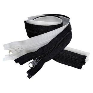 YKK3号开口尼龙拉链单开尾防晒服外套童装羽绒服拉锁儿童睡袋细齿