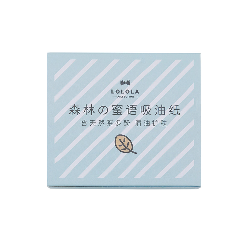 控油补妆不吸水萝萝拉吸油纸
