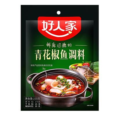 好人家青花椒鱼调料210g