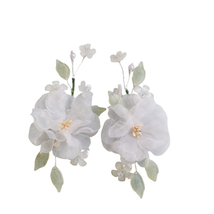 新中式花仙子公主发饰女童花朵发夹仙女森系头饰古典中国舞头饰女