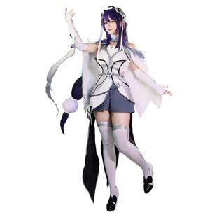 升级面包家王者荣耀cosplay西施归虚梦演伴生cos服鞋假发套装刺绣