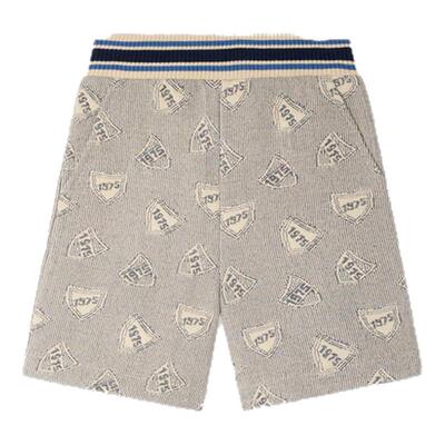 【新品】Bonpoint2026春夏大童“1975”提花百慕大短裤小樱桃童装