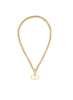 小香风2021小众设计锁骨链CD经典轻奢毛衣链高级感ins简约项链女