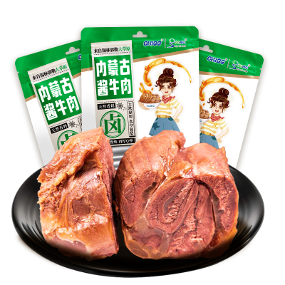 内蒙古酱牛肉牛腱子卤味即食原切