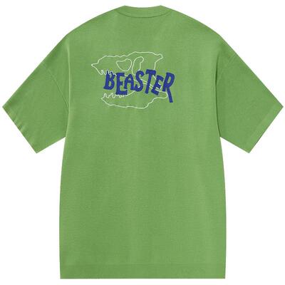 BEASTER休闲短袖夹克宽松绣花