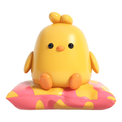 可爱小鸡存钱罐摆件礼物！！