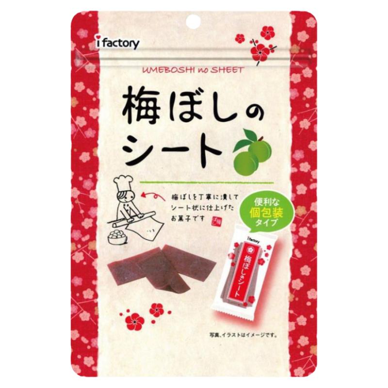 包邮日本ifacttory梅片梅条话梅