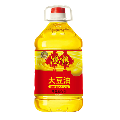 北大荒鸿鹤一级大豆油5L