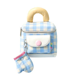 LOLA DESIGN日系少女小双肩包 可爱书包女学生旅行轻便背包双肩包