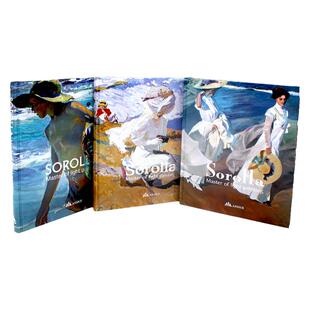 5款封面随机发【英文原版】 Sorolla Master of light painting 索罗拉油画画集人物沙滩海边风景肖像艺术油画美术画册作品集书籍