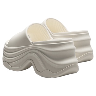 厚底拖鞋女款外穿2025新款夏季松糕鞋婚纱神器eva踩屎感12cm增高