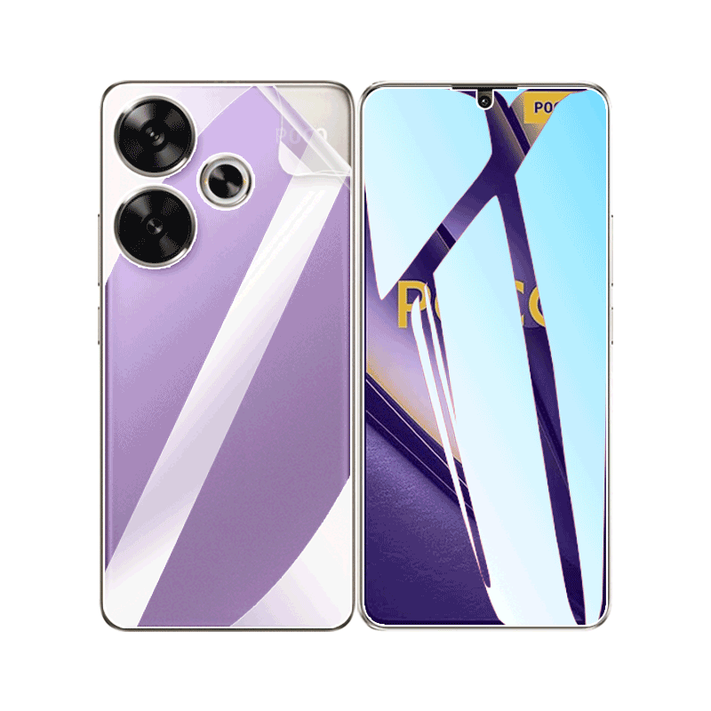 适用小米POCOF3GT水凝膜全屏防爆