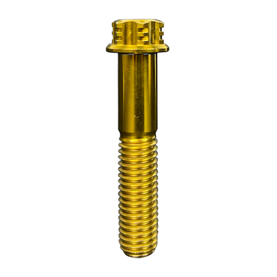 阿尔法TC4钛合金梅花型卡钳螺丝