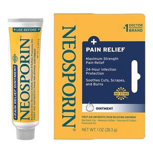 美国直邮Neosporin抗菌止痛双效抗生素外用软膏进口镇痛舒缓