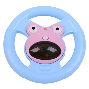 儿童扭扭车配件方向盘圆形把手小孩4轮摇摆车转向扶手带音乐车把