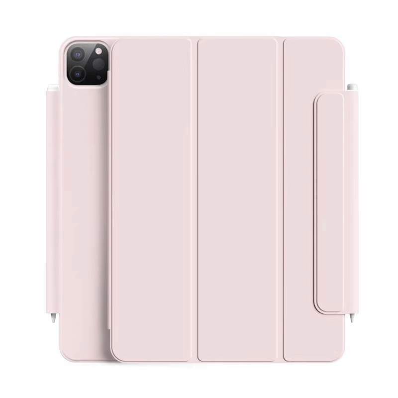 2025新ipadpro保护壳超轻薄磁吸双面夹air6/7保护套带搭扣11英寸苹果ipad10平板13mini7无边框1
