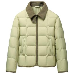 雪中飞轻薄羽绒服女短款2025年新款秋冬季小个子时尚休闲保暖外套