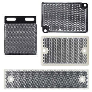 沪工光电开关反光板反射板TD传感器探头电眼长方形正方形反馈板