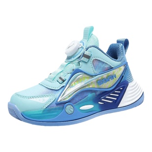 双星儿童篮球鞋男童2026春秋新款网面透气运动鞋中大童软底跑步鞋