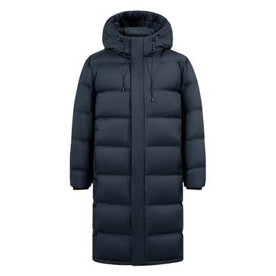 雪中飞极寒加厚户外长款羽绒服男