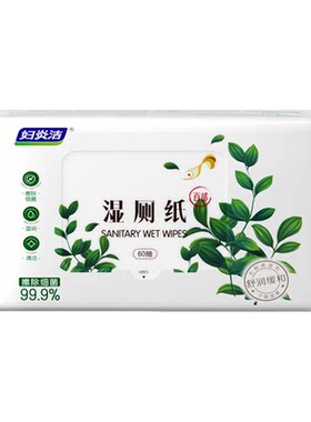 妇炎洁百部新国风湿厕纸60抽/包