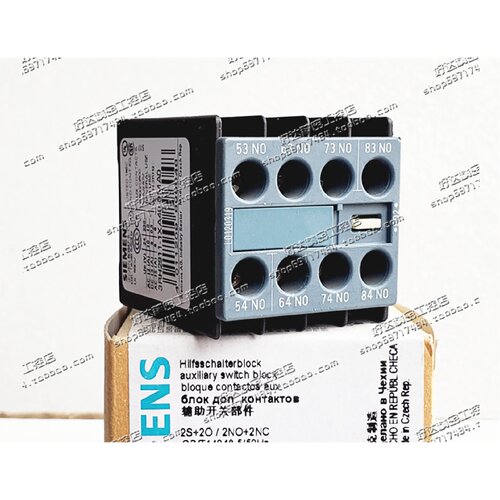 一  原装SIEMENS西门子 辅助触头 3RH2911-1FA40  4常开 现货