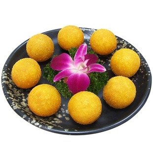 赛厨私香芋地瓜丸400g油炸食材红薯冷冻调理食品 包邮商用