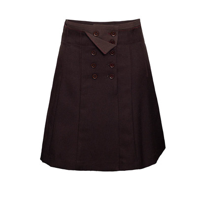 D-HARRY/迪哈利巧克力色短裙