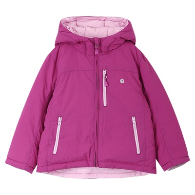 允儿妈女童杜邦三防连帽羽绒服