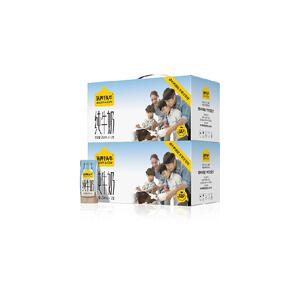 认养一头牛全脂纯牛奶250ml*12盒*2箱儿童学生早餐部分地区8月产